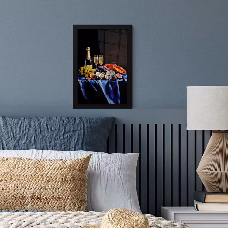 Poster met lijst - Champagne - Luxe - Oesters — 4