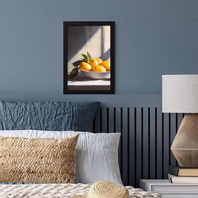Poster met lijst - Citroenen - Stilleven - Geel — 4