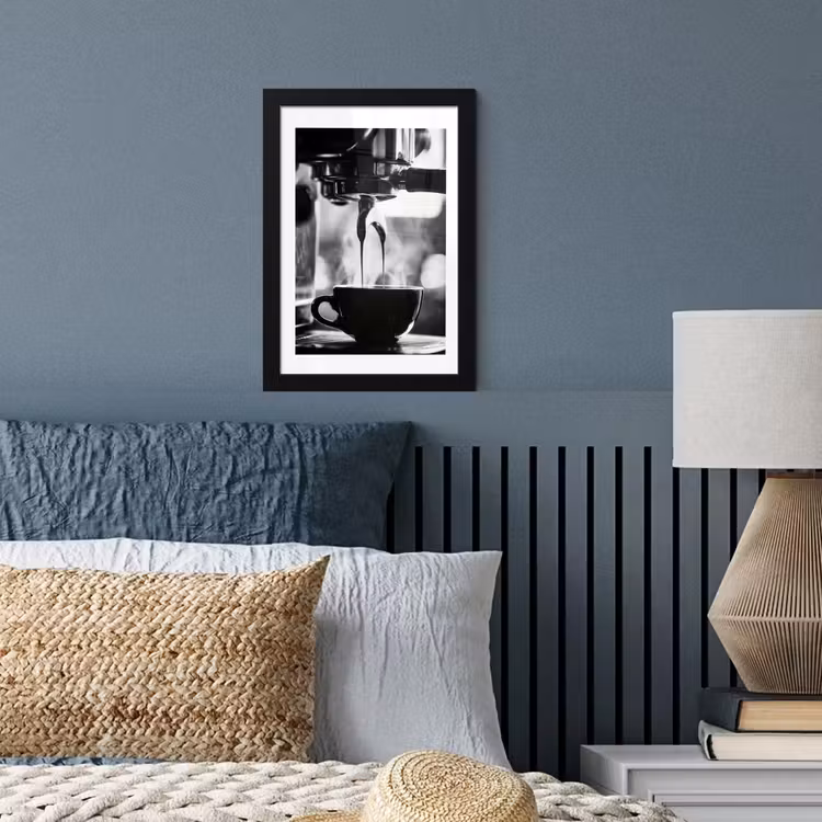 Poster met lijst - Coffee - Espresso - Koffiemachine - Kop — 4