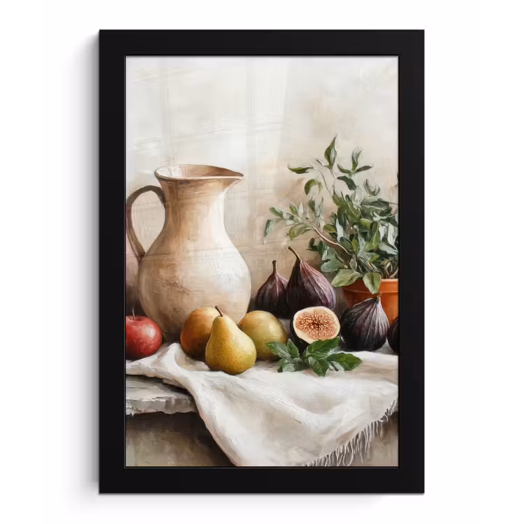 Poster met lijst - Fruit - Kruiden - Landelijk — 1