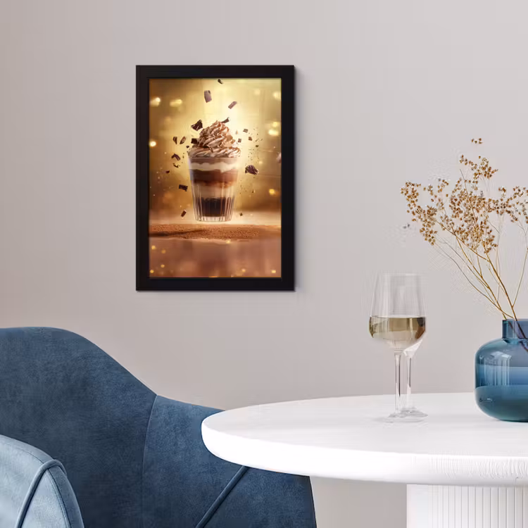 Poster met lijst - Dessert - Chocolade - Zoet - Eten — 2