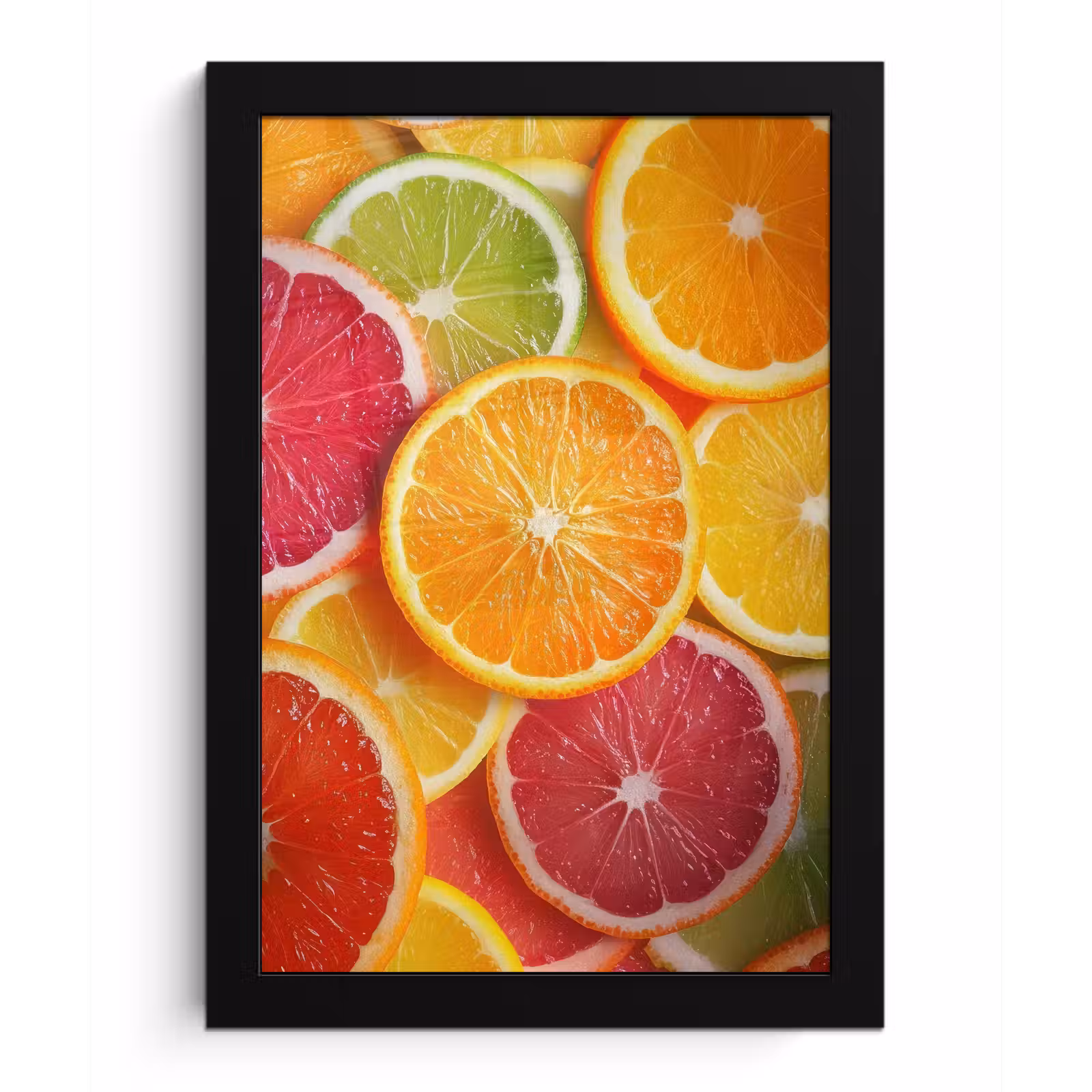 Poster met lijst - Fruit - Kleurrijk - Close up — 1