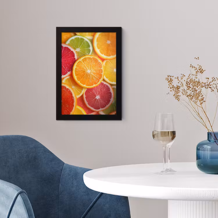 Poster met lijst - Fruit - Kleurrijk - Close up — 2