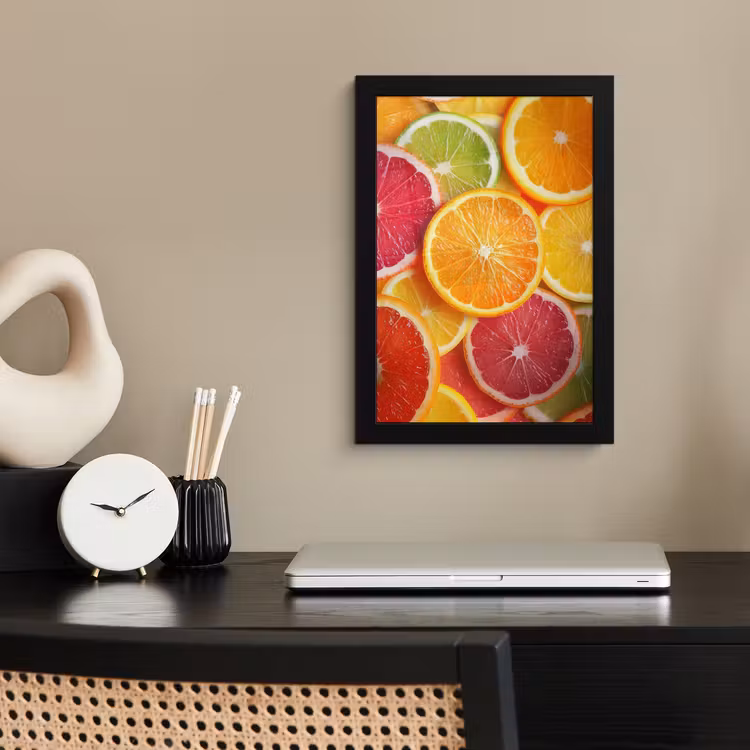 Poster met lijst - Fruit - Kleurrijk - Close up — 3