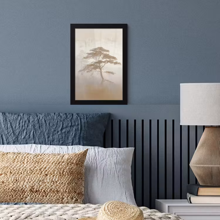 Poster met lijst - Boom - Oosterse stijl - Landschap — 4
