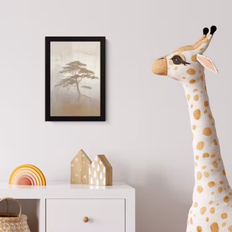 Poster met lijst - Boom - Oosterse stijl - Landschap — 5