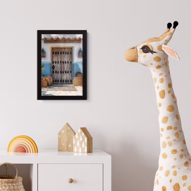 Poster met lijst - Deur - Manden - Planten — 5