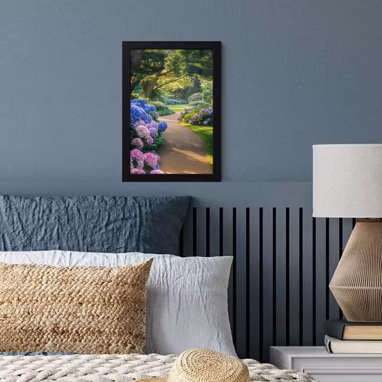 Poster met lijst - Hortensia- Park - Pad — 4