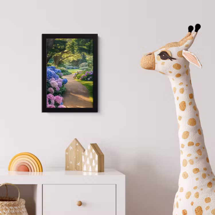 Poster met lijst - Hortensia- Park - Pad — 5
