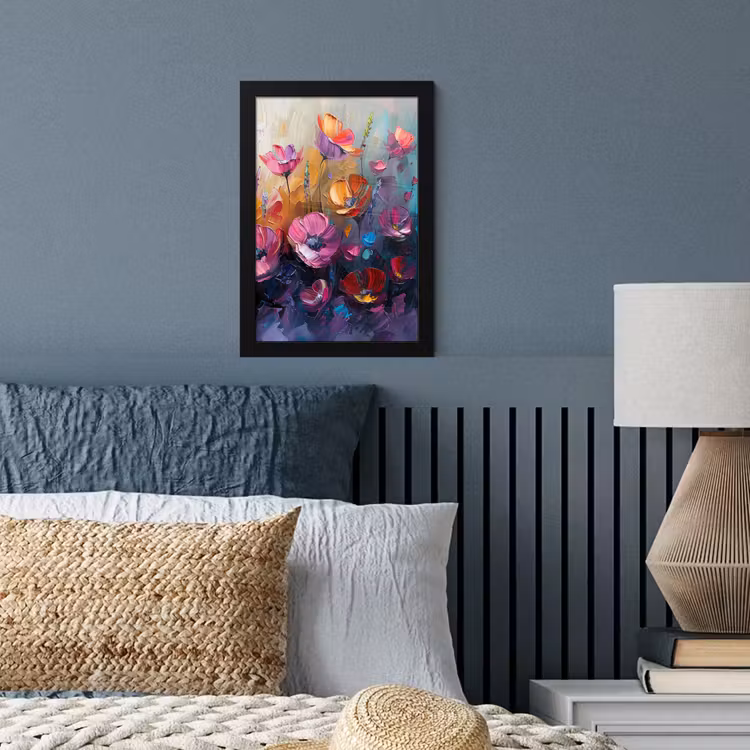 Poster met lijst - Bloemen - Botanisch - Kunst - Roze - Natuur — 4