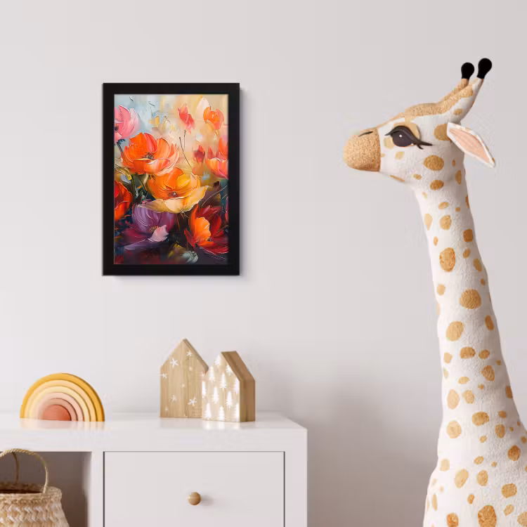 Poster met lijst - Bloemen - Kunst - Watercolor - Botanisch — 5