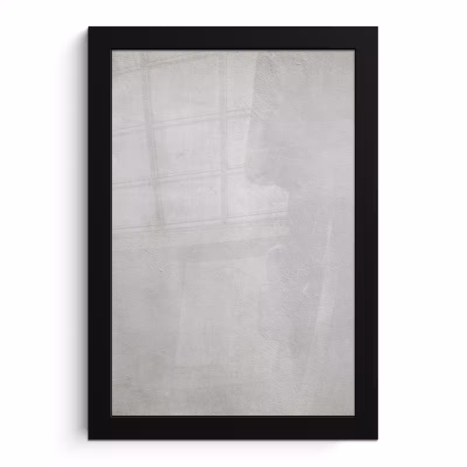 Poster met lijst - Beton - Grijs - Cement - Industrieel - Structuur — 1