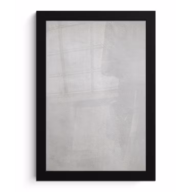 Poster met lijst - Beton - Grijs - Cement - Industrieel - Structuur — 1