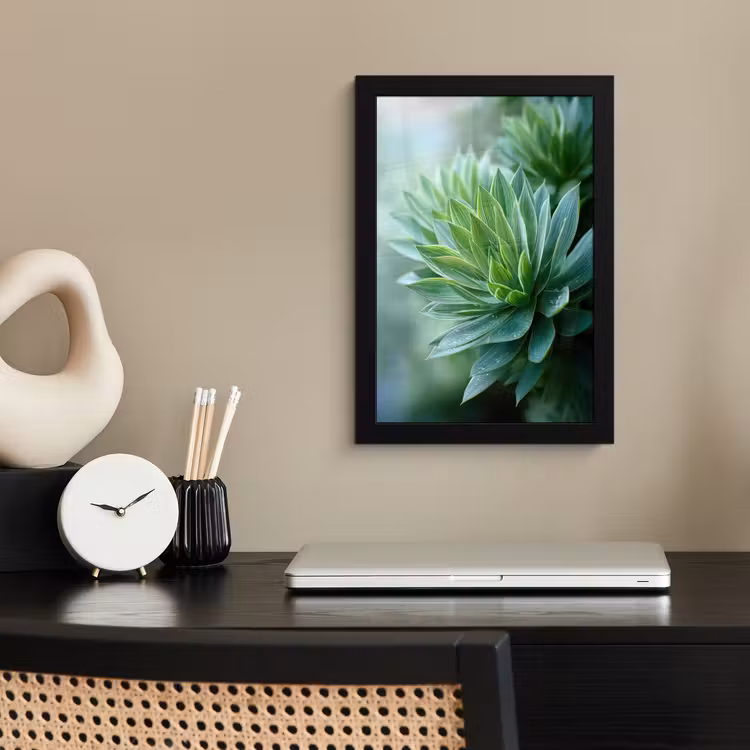 Poster met lijst - Blad - Plant - Groen - Textuur — 3