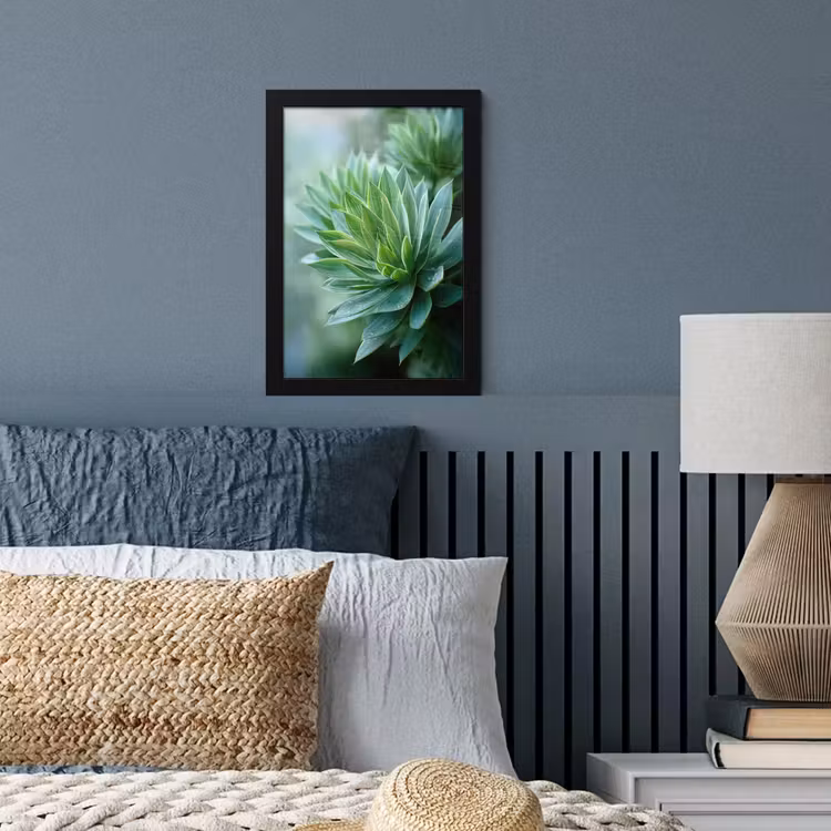 Poster met lijst - Blad - Plant - Groen - Textuur — 4