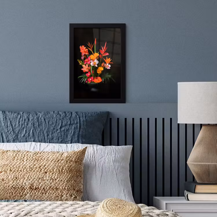 Poster met lijst - Boeket - Bloemen - Exotisch — 4