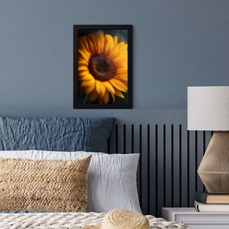 Poster met lijst - Geel - Zonnebloem - Zomers — 4