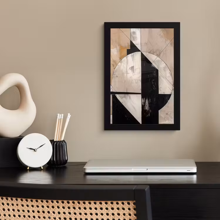 Poster met lijst - Abstract - Modern - Geometrisch - Pastel — 3