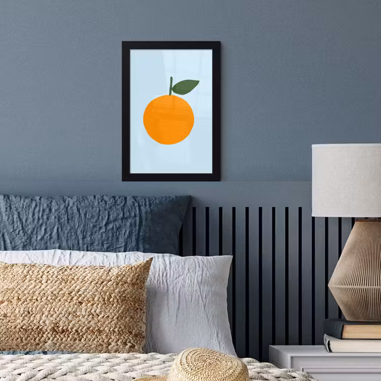 Poster met lijst - Fruit - Sinaasappel - Oranje — 4