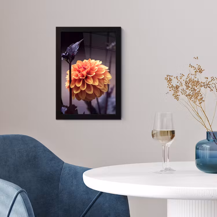 Poster met lijst - Bloemen - Chrysant - Macro - Planten — 2