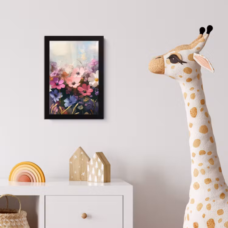 Poster met lijst - Bloemen - Kleurrijk - Bloei — 5