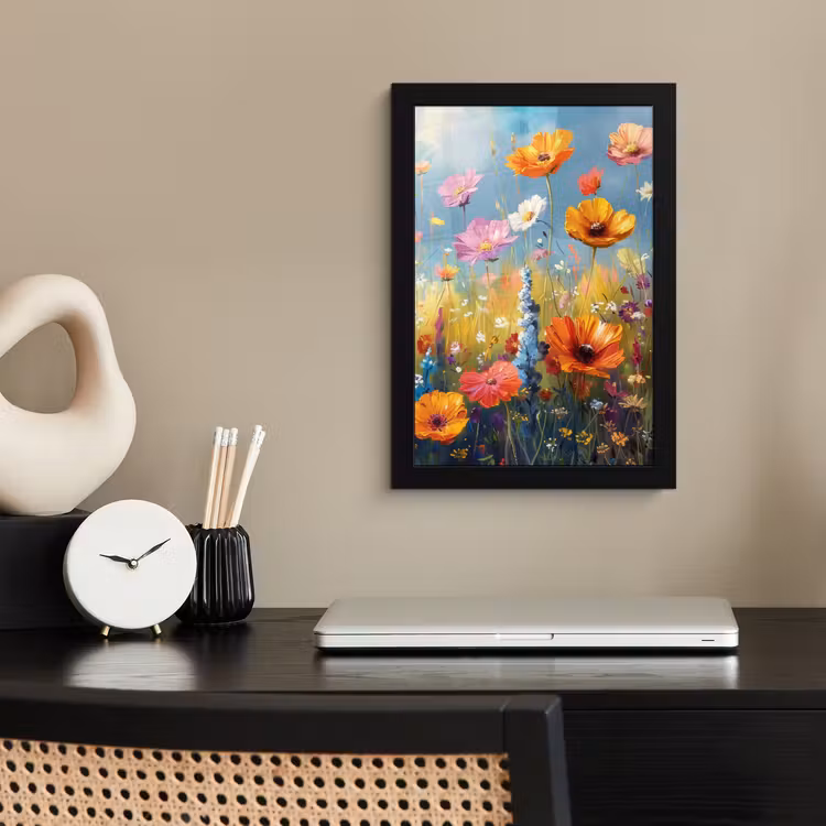 Poster met lijst - Bloemen - Natuur - Botanisch - Kunst — 3