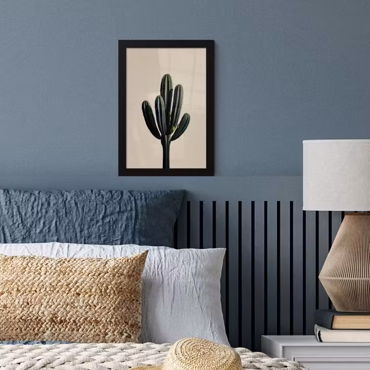 Poster met lijst - Cactus - Subtiel - Groen — 4
