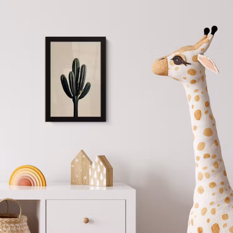 Poster met lijst - Cactus - Subtiel - Groen — 5