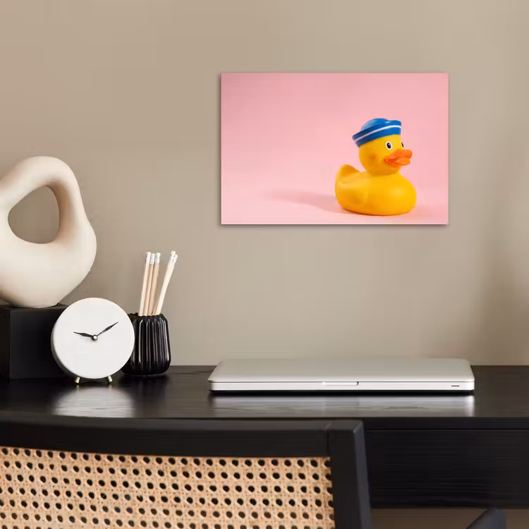 Poster - Matroos - Eend - Roze — 2