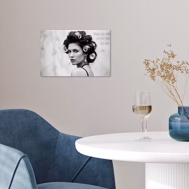 Poster - Edgy - Vrouw - Zwart - Wit — 4