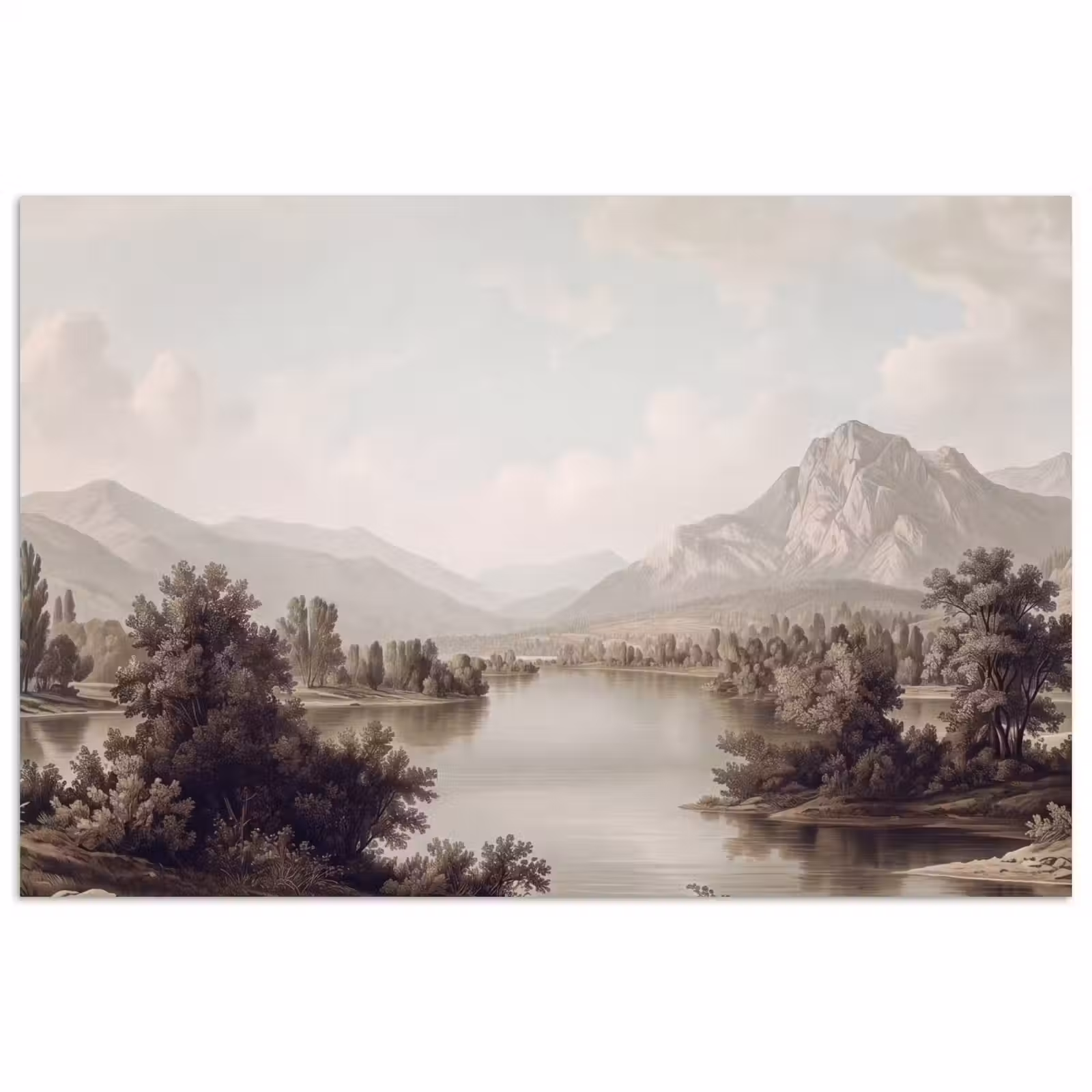 Poster - Klassiek - Landschap - Sereen — 1
