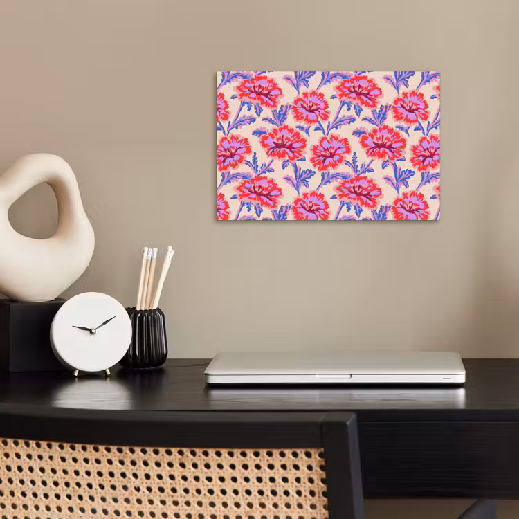 Poster - Bloemen - Patroon - Meerkleurig — 2