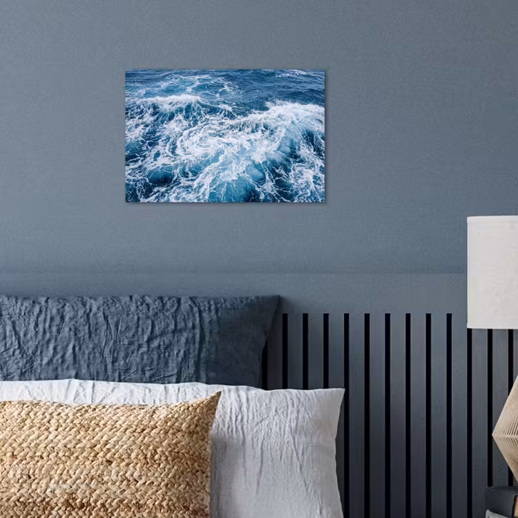 Poster - Golven - Oceaan - Blauw — 3