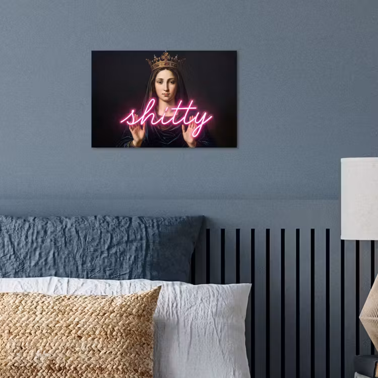 Poster - Ironisch - Tekst - Neon — 3