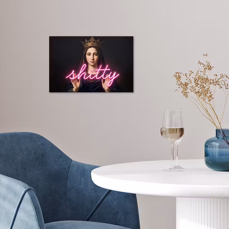 Poster - Ironisch - Tekst - Neon — 4