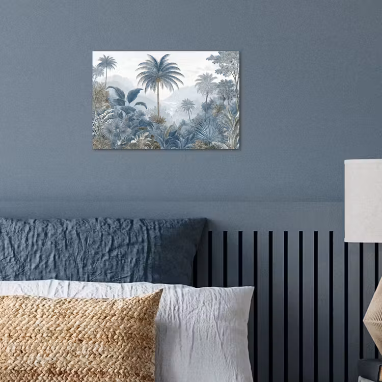 Poster - Jungle - Modern - Blauw - Groen — 3