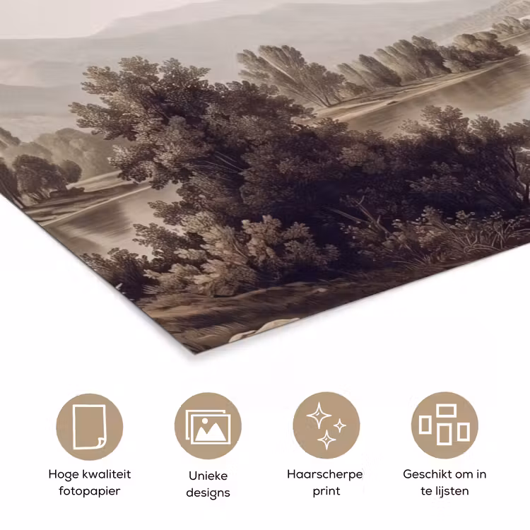 Poster - Klassiek - Landschap - Sereen — 5