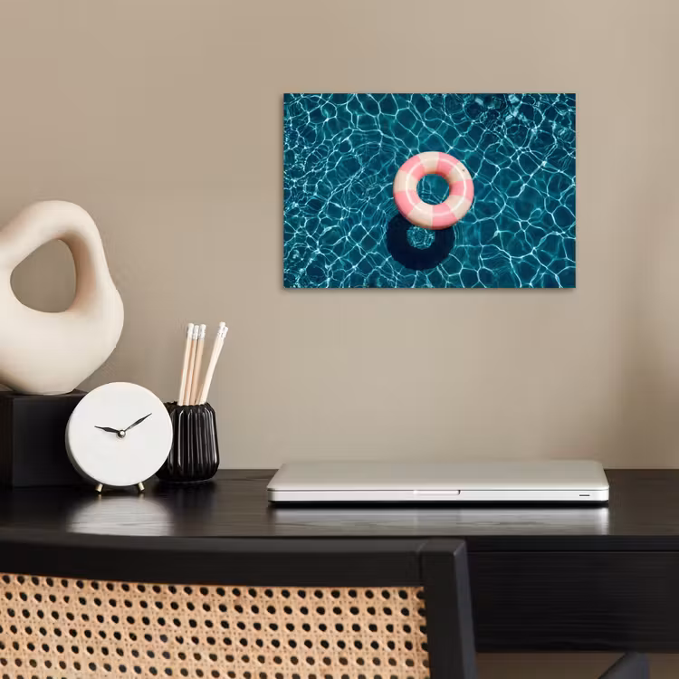 Poster - Drijvend - Zwemband - Water — 2