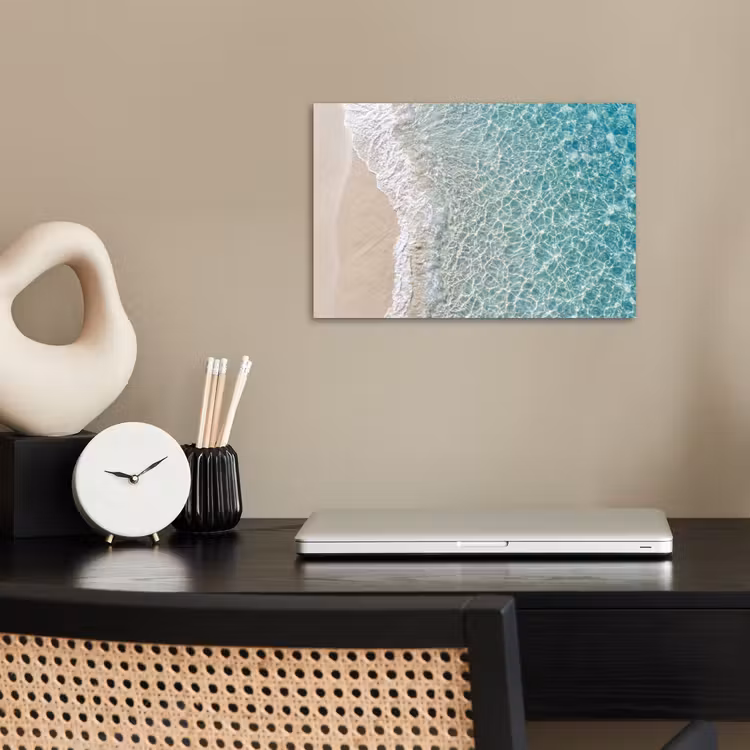 Poster - Kust - Zand - Blauw — 2