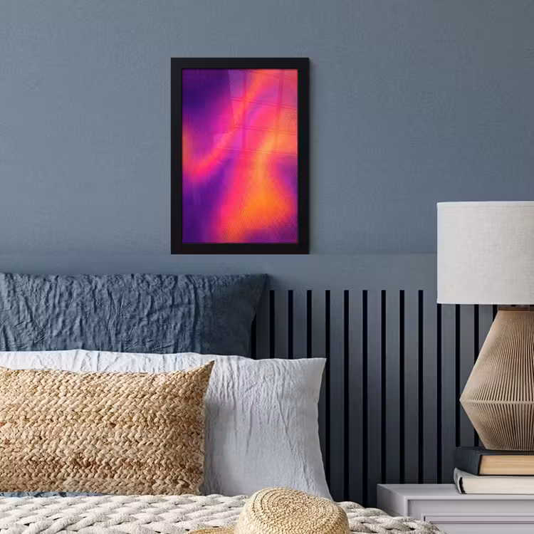 Poster met lijst - Abstract - Patroon - Kleurverloop — 4