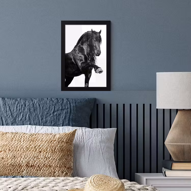 Poster met lijst - Fries - Hengst - Modern — 4