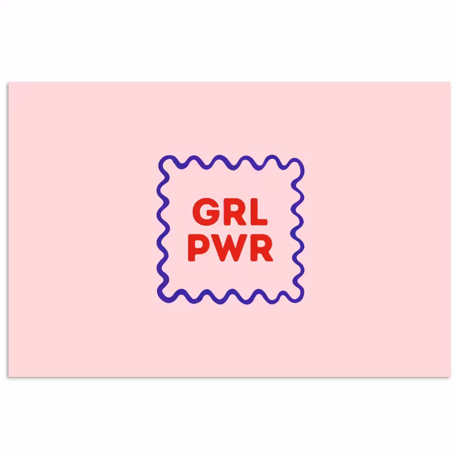 Poster - Grl pwr - Roze - Kader — 1