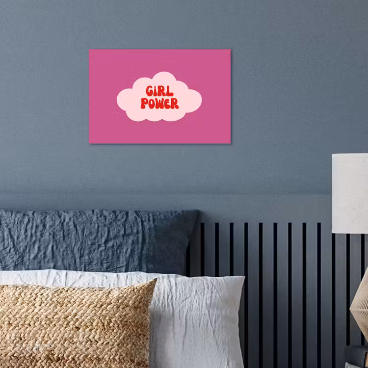 Poster - Girl power - Wolk - Roze — 3