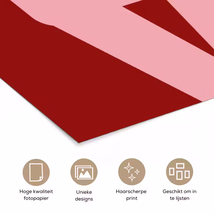 Poster - Love - Rood - Blokletters — 5