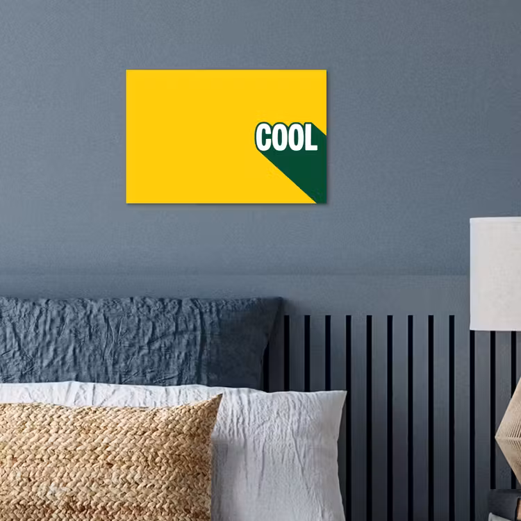 Poster - Cool - Geel - Groen — 3