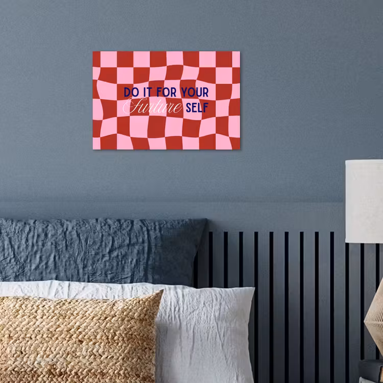 Poster - Furture - Geblokt - Rood — 3