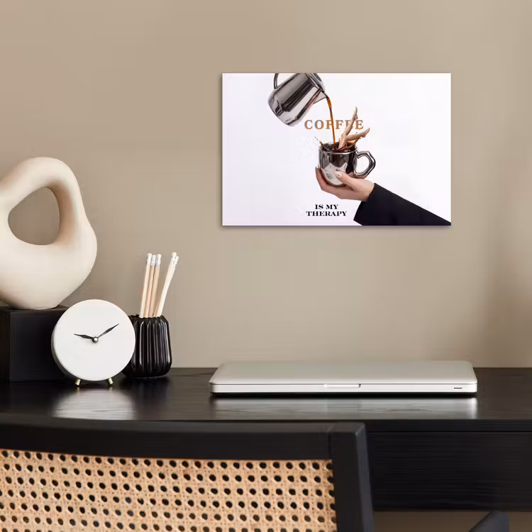 Poster - Koffie - Mok - Kan - Therapie — 2