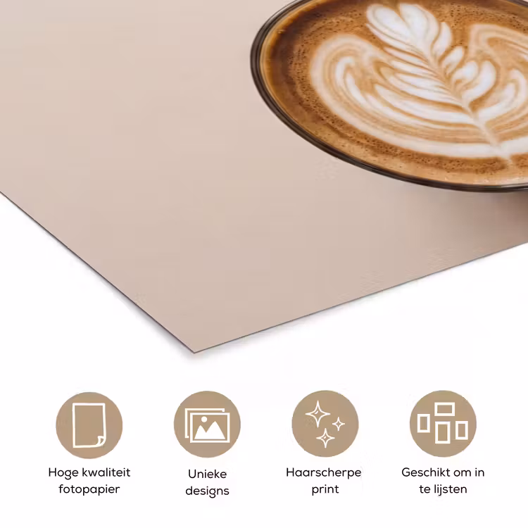 Poster - Koffie - Obessive Coffee Disorder - Beige — 5