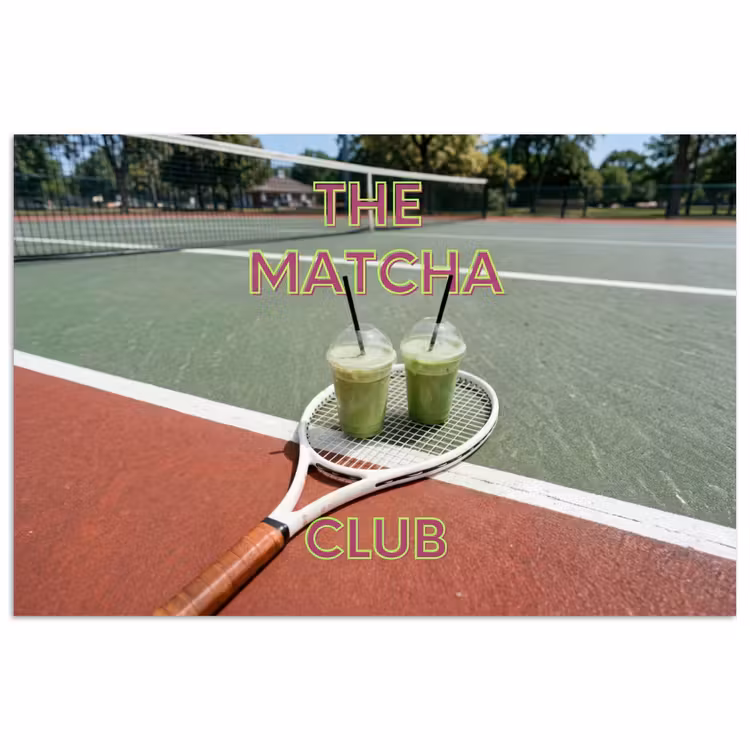 Poster - Matcha Club - Tennis - Matcha — 1