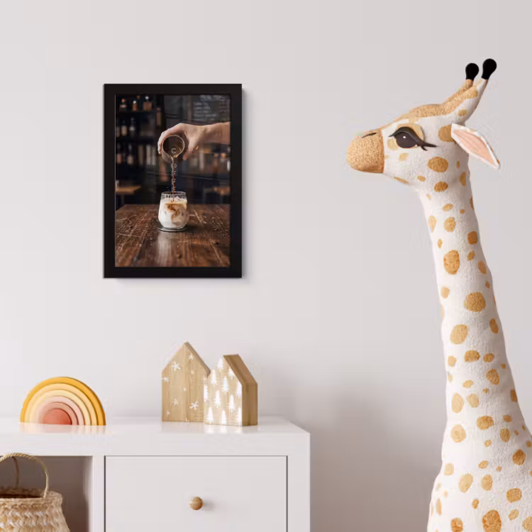 Poster met lijst - Espresso - Melk - Café — 5